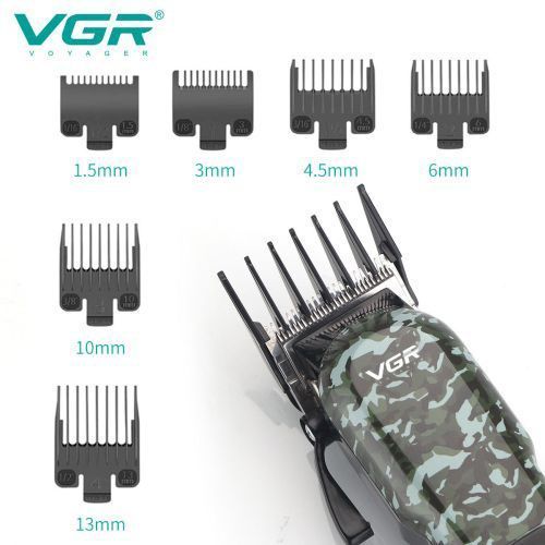 Машинка для стрижки волосся VGR V-665, Машинка для стрижки, Підстригальна машинка, Професійна 00015120 фото