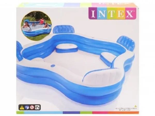 Надувной бассейн Intex 56475 (229х229х66 см) 00013956 фото