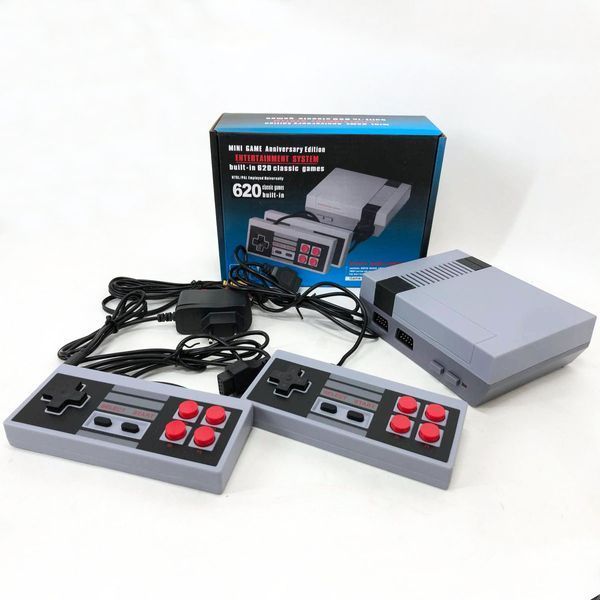Игровая приставка GAME NES 620 / 7724 два джойстика 620 встроенных игр 8bit Av-Выход, приставки денди 00015820 фото