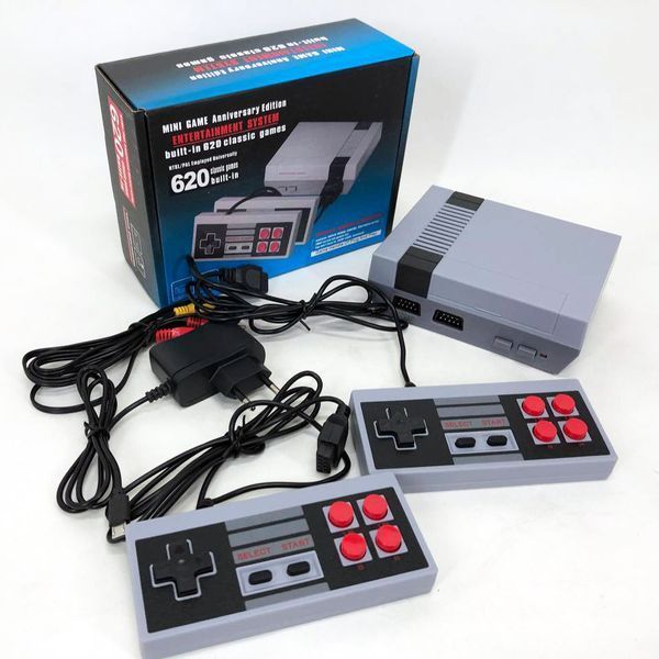 Игровая приставка GAME NES 620 / 7724 два джойстика 620 встроенных игр 8bit Av-Выход, приставки денди 00015820 фото