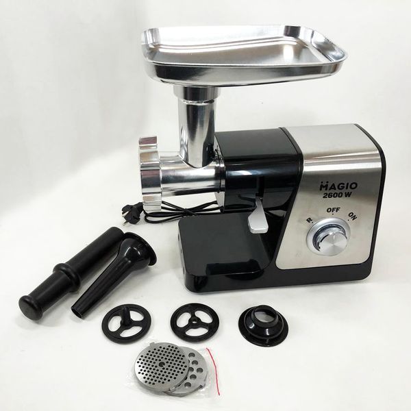 Мясорубка электрическая Magio MG-262, мясорубка для томатов, электромясорубка соковыжималка для томатов 00018672 фото