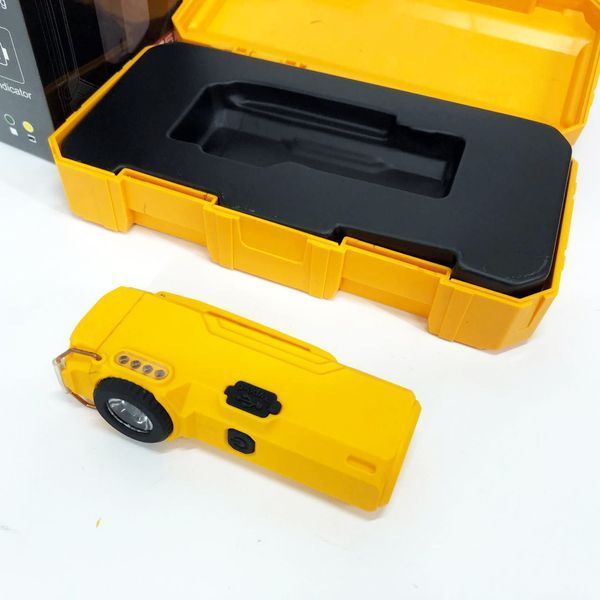 Фонарик-зажигалка армейская MULTIFUNCTIONAL D51-COB электроимпульсная аккумуляторная. Цвет: желтый 00023044 фото