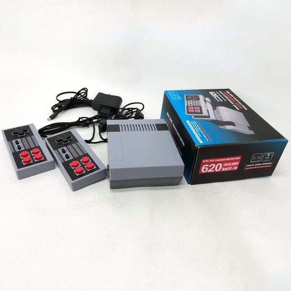 Игровая приставка GAME NES 620 / 7724 два джойстика 620 встроенных игр 8bit Av-Выход, приставки денди 00015820 фото