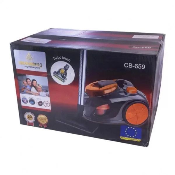 Пылесос циклонный Crownberg CB-659 3500W 00021480 фото