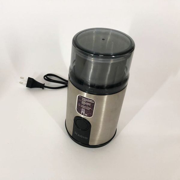 Кофемолка MAGIO MG-201 200 Вт, машинка для помола кофе, кофемолка мини, электрическая кофемолка для турки 00018882 фото