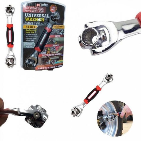 Универсальный ключ 48 в 1 Universal Tiger Wrench PRO original Сверхпрочный, набор универсальных ключей 00012607 фото