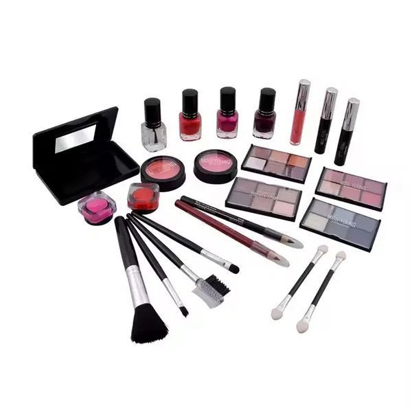 Набір жіночої косметики у подарунковій валізі MC1155 Makeup set Сріблястий 00014701 фото