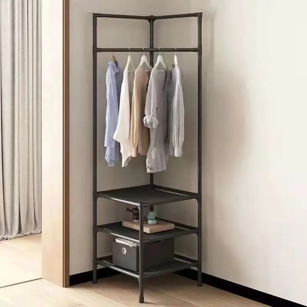 Угловая вешалка в прихожую с подставкой для обуви Corner coat rack 00012915 фото