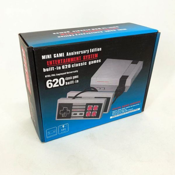 Игровая приставка GAME NES 620 / 7724 два джойстика 620 встроенных игр 8bit Av-Выход, приставки денди 00015820 фото