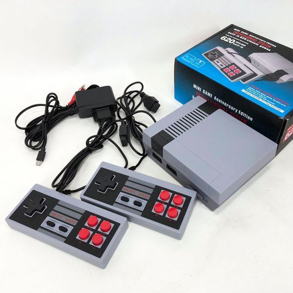 Игровая приставка GAME NES 620 / 7724 два джойстика 620 встроенных игр 8bit Av-Выход, приставки денди 00015820 фото