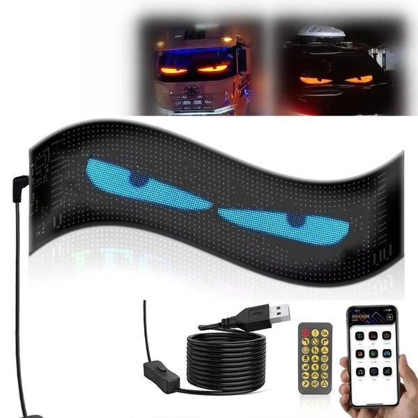 Гибкий экран LED Matrix Panel APP wifi rgb 192mm 898mm (HRP-1696PLUS) ART-0568 00017185 фото