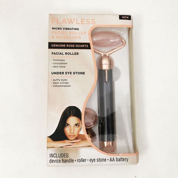 Масажер ролик електричний для особи Facial Roller Massager. Колір чорний 00015281 фото