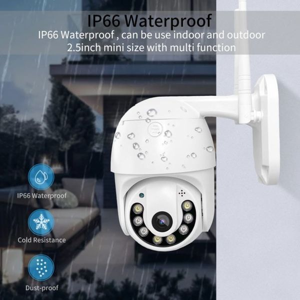 Камера видеонаблюдения IP всепогодная поворотная UKC CAMERA v380 C6 IP 1080p 2.0 mp уличная 00017772 фото