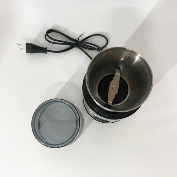 Кофемолка MAGIO MG-201 200 Вт, машинка для помола кофе, кофемолка мини, электрическая кофемолка для турки 00018882 фото