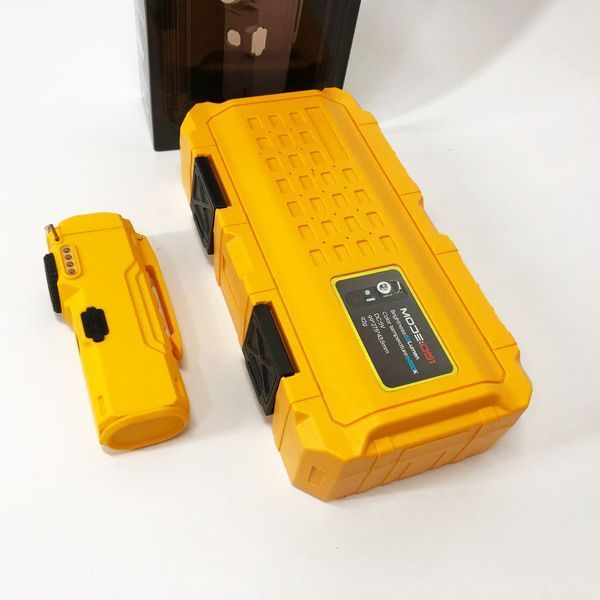 Фонарик-зажигалка армейская MULTIFUNCTIONAL D51-COB электроимпульсная аккумуляторная. Цвет: желтый 00023044 фото