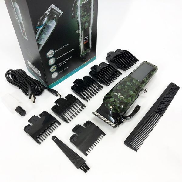 Машинка для стрижки волосся VGR V-665, Машинка для стрижки, Підстригальна машинка, Професійна 00015120 фото