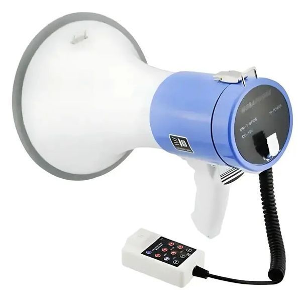 Громкоговоритель MEGAPHONE ER 66, 12v, рупор UKC 50 Вт с регулировкой громкости 00017828 фото
