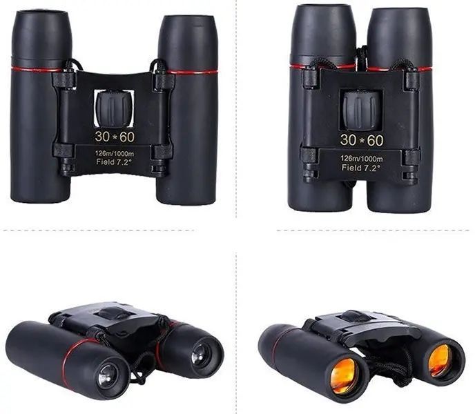 Бінокль компактний Protech 30 х 60 із чохлом Black 00024515 фото