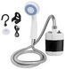 Похідний портативний душ Portable Outdoor Shower з акумулятором і USB зарядкою 00015731 фото 4