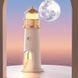 Ночник маяк с проекцией луны LightHouse проектор луны с аккумулятором 00022379 фото 2