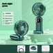 Портативный мини вентилятор Mini fan AND892 с подставкой для телефона и дисплеем 00018508 фото 2