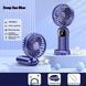 Портативный мини вентилятор Mini fan AND892 с подставкой для телефона и дисплеем 00018508 фото 9