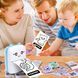 Портативний мініпринтер Mini printer з Bluetooth для термодруку без чорнила зі смартфона. Колір: блакитний 00016348 фото 7