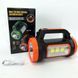Кемпинговый фонарь XBL 818C-3W+COB, фонарь-светильник аккумуляторный кемпинговый. Цвет: оранжевый 00022882 фото 5