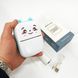 Портативний мініпринтер Mini printer з Bluetooth для термодруку без чорнила зі смартфона. Колір: блакитний 00016348 фото 12