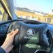 Автомобільні подушки 2 шт на підголівник Skoda / Шкода, з натуральної шкіри, стильний аксесуар для вашого авто 00016806 фото 13