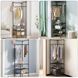 Угловая вешалка в прихожую с подставкой для обуви Corner coat rack 00012915 фото 3