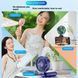 Портативный мини вентилятор Mini fan AND892 с подставкой для телефона и дисплеем 00018508 фото 5