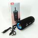 Портативна Bluetooth колонка TG619C FM-радіо USB/TF з ремінцем, Колонка для музики. Колір: чорний 00017658 фото 1