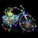 Вулична гірлянда із сонячною панеллю / Світлодіодні гірлянди з RGB підсвічуванням 10м 100LED (SFK-15) 00024804 фото 2