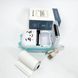 Портативний мініпринтер Mini printer з Bluetooth для термодруку без чорнила зі смартфона. Колір: блакитний 00016348 фото 9
