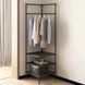 Угловая вешалка в прихожую с подставкой для обуви Corner coat rack 00012915 фото 1