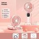 Портативный мини вентилятор Mini fan AND892 с подставкой для телефона и дисплеем 00018508 фото 8
