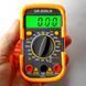 Мультиметр DT-830 LN з підсвічуванням та звуком ABaTap до 750 В Помаранчевий, тестер для вимірювання напруги 00017258 фото 2