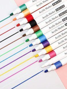 Акварельные маркеры 6 цветов Water Brush 00016589 фото