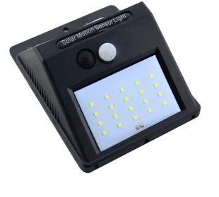 Вуличний ліхтар із датчиком руху на сонячній батареї BL-609 20SMD 00023145 фото