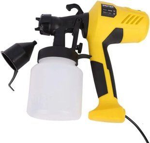 Электрический распылитель для краски Electric Paint Sprayer 500W ручной прибор пульверизатор, распылитель 800 мл краскопульт 3 степени распыления 00022636 фото