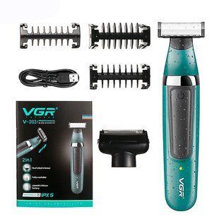 Электробритва VGR V-393 Shaver профессиональная водонепроницаемая, машинка мужская для бритья 00015493 фото