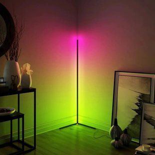 Кутовий LED торшер Ledox Design з пультом та регульованою яскравістю 330 колірних комбінацій 00023253 фото
