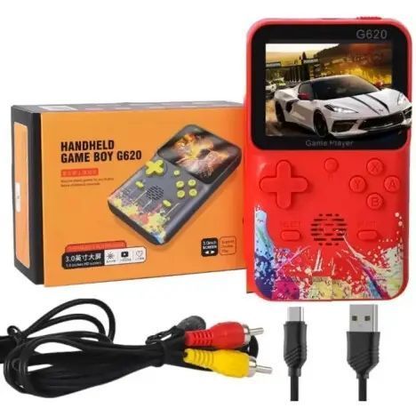 Портативная игровая консоль Handheld Game Boy G620 500 игр red 00017526 фото