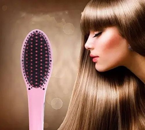 Электрическая расческа-выпрямитель Fast Hair Straightener HQT-906 00020951 фото