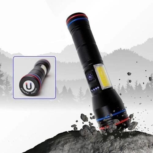 Фонарь PLD-231 WHITE LASER LED PM10-TG+COB(white+red), 1х26650, Фонарик police оригинал, Фонарик полис 00023390 фото