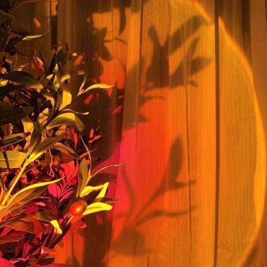 Лампа Атмосферна Проекційний Світильник ЗАМОВЛЕННЯ Atmosphere Sunset Lamp ефект веселки, Лампа ефект сонця 00022857 фото