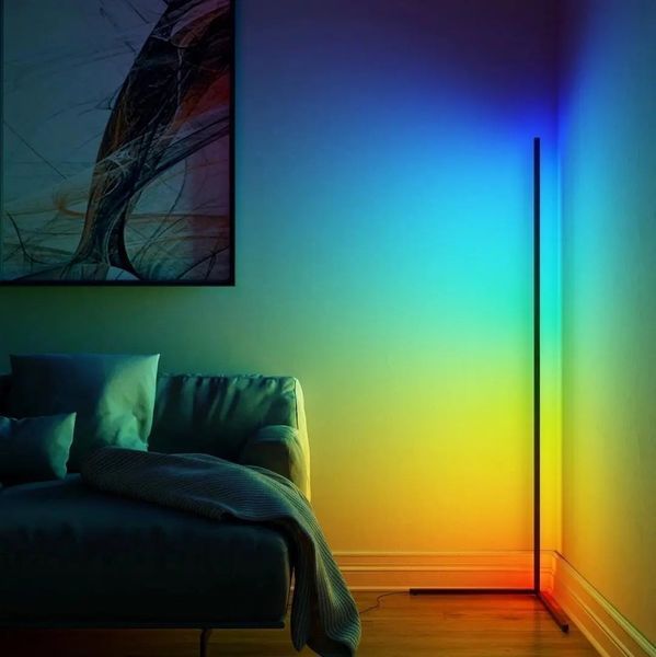 Кутовий LED торшер Ledox Design з пультом та регульованою яскравістю 330 колірних комбінацій 00023253 фото