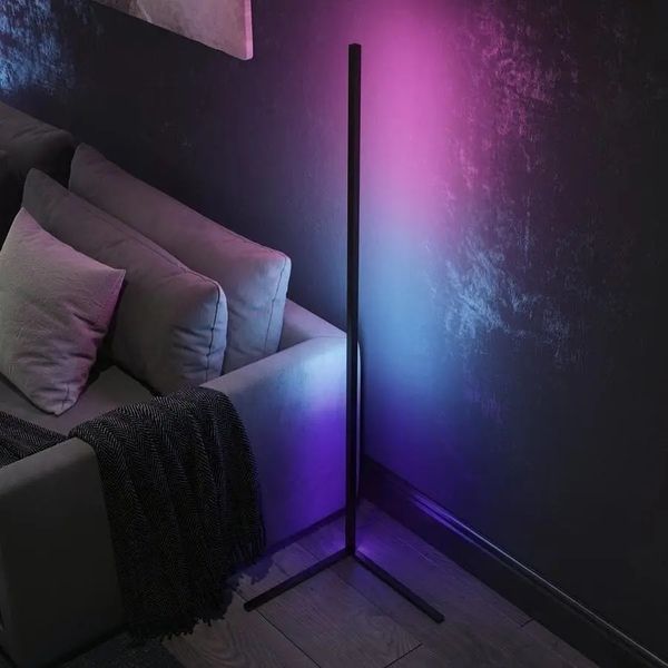 Кутовий LED торшер Ledox Design з пультом та регульованою яскравістю 330 колірних комбінацій 00023253 фото