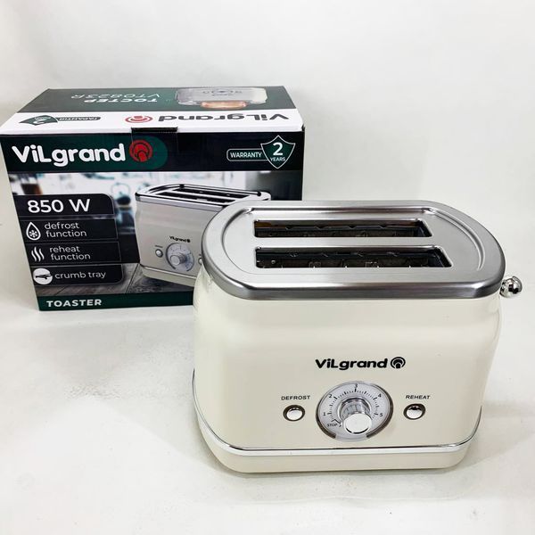 Тостер ViLgrand VT0823R 00019401 фото